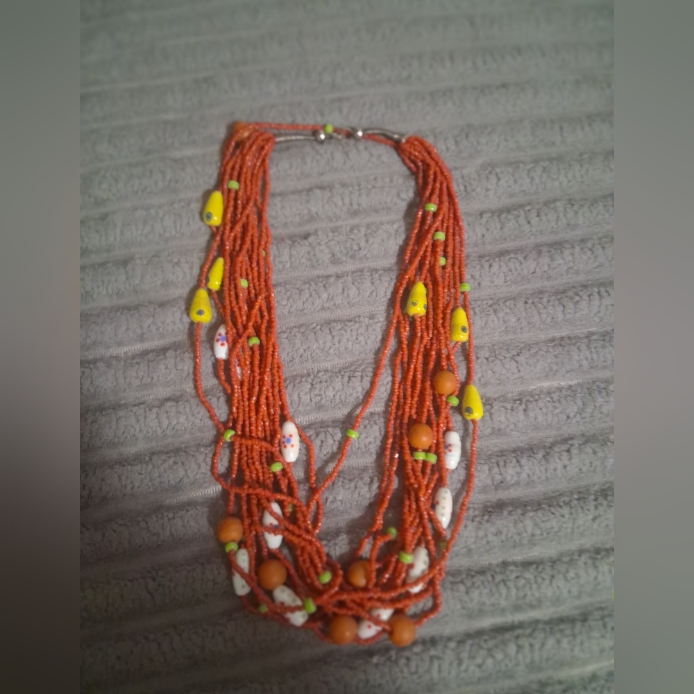 Multicolor Beaded Necklace